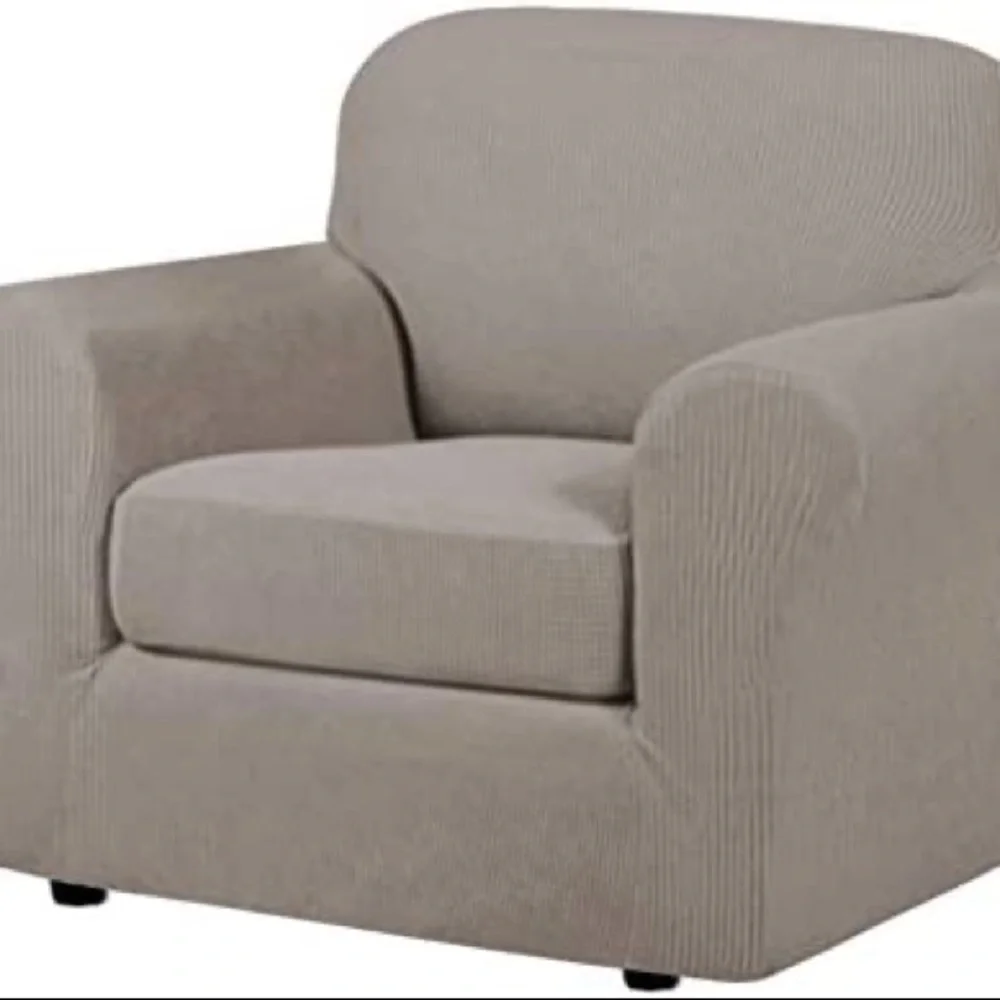 VERSAILTEX Stretch Chair Slipcovers 2 Pieces Armchair Cover Furniture Protector